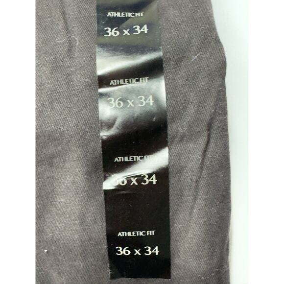 NWT Banana Republic Men's Athletic Fit Brown Lived-In Chino Pants - Size 36x33 - Picture 10 of 10